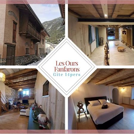 Gite 14 Pers Lesoursfanfarons Spacieux Chaleureux Bramans ภายนอก รูปภาพ